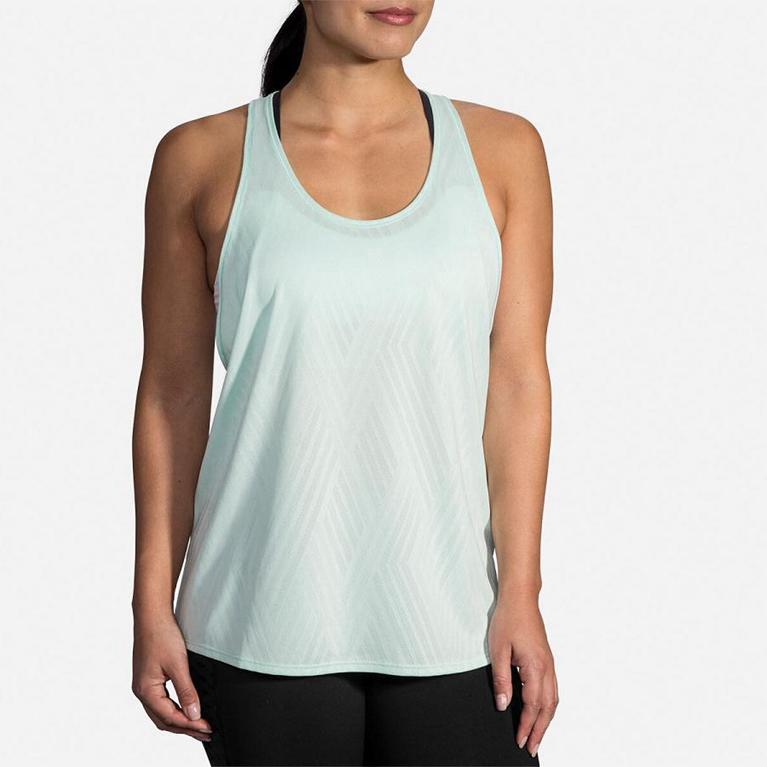 Brooks ARRAY Running Tank Top Womens Canada - Green (QLG281093)